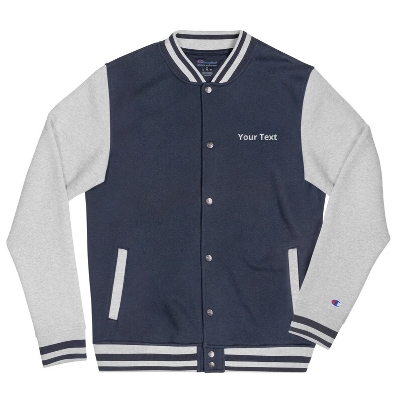 custom embroidered Champion Bomber Jacket Personalized Embroidered Champion Bomber Jacket Personalized Embroidered Champion Bomber Jacket