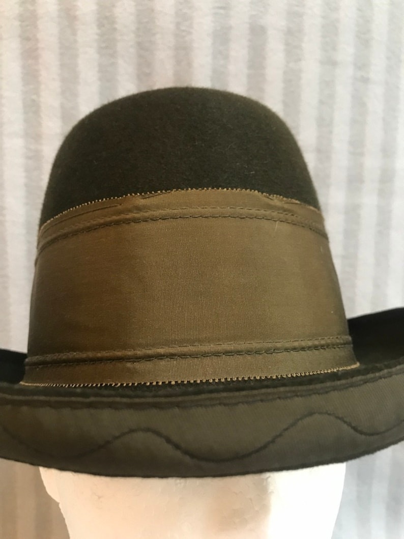 Fedora Felt Dirndl Men's Hat Austrian Bavarian Tyrolean Alpine Capo