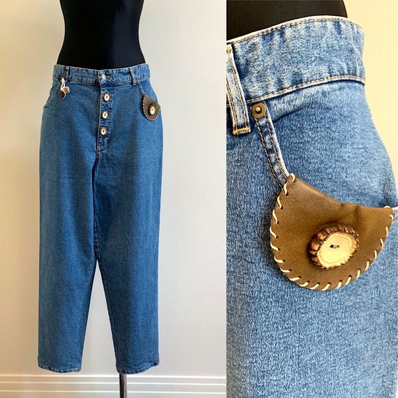 Pantalones de mezclilla azul claro pantalones de mujer Dirndl | Etsy España