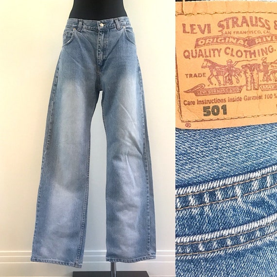 levi's wide leg jeans mens