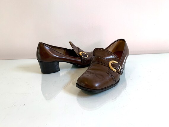 Vintage Hery Made in France 30s Inspired Style Oxf