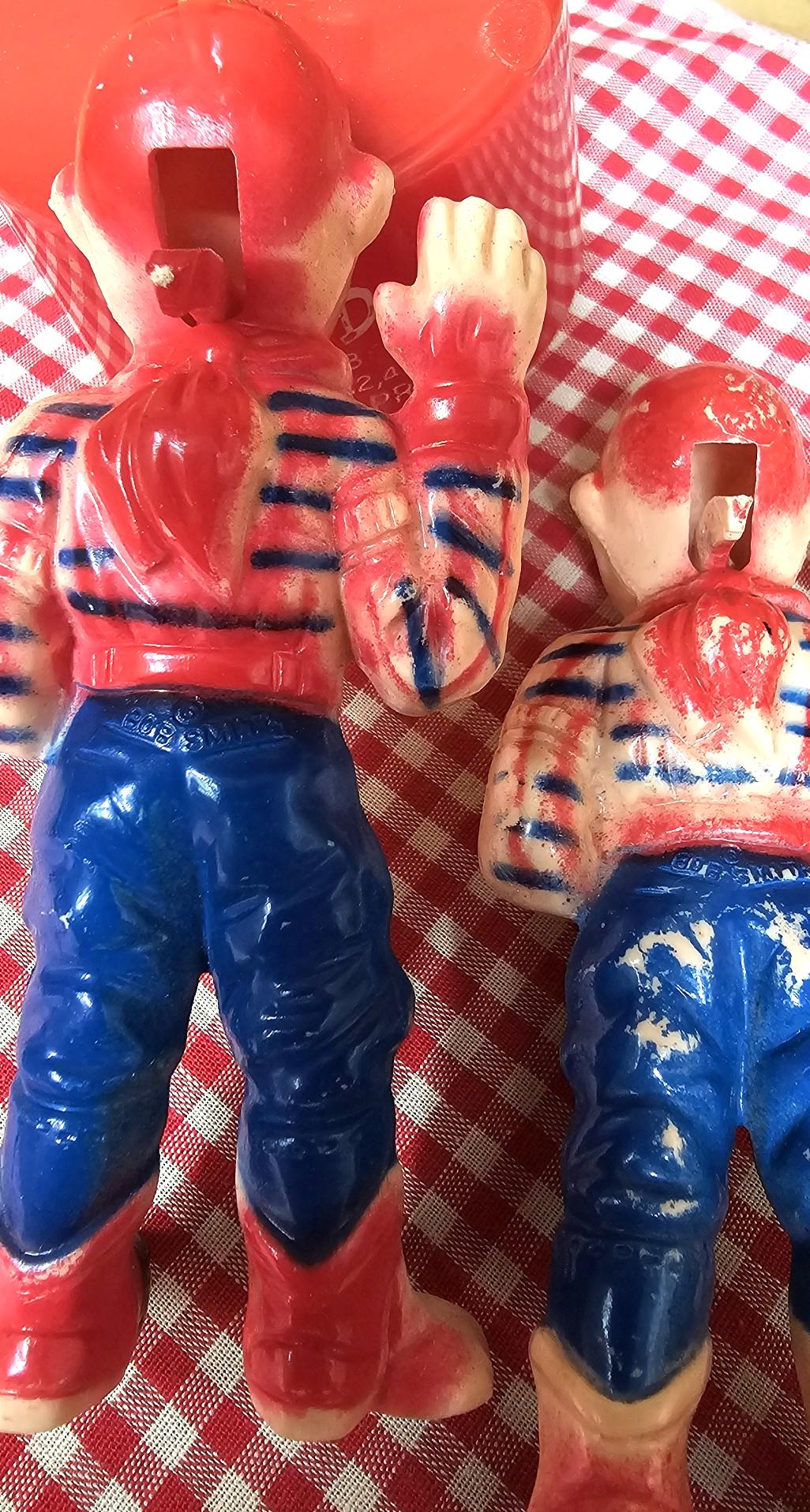 Vintage 1950's Howdy Doody Puppet Figurines Howdy Doody