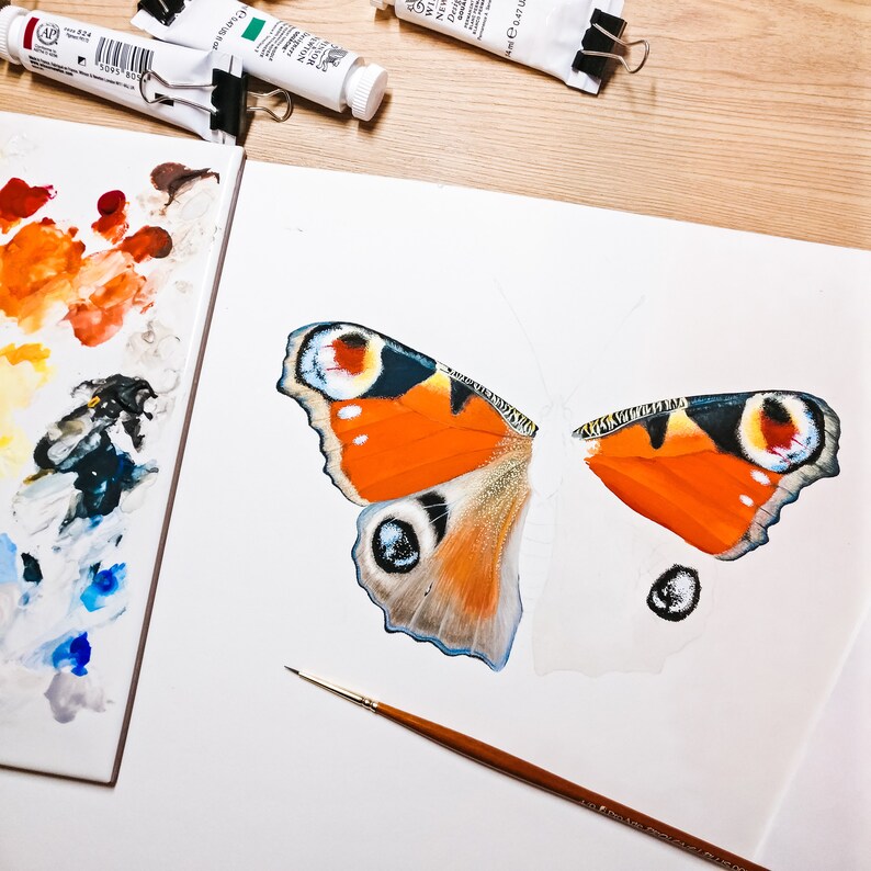 A6 Pack of 6 British Butterfly Greeting Cards