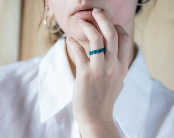 Macramé ring