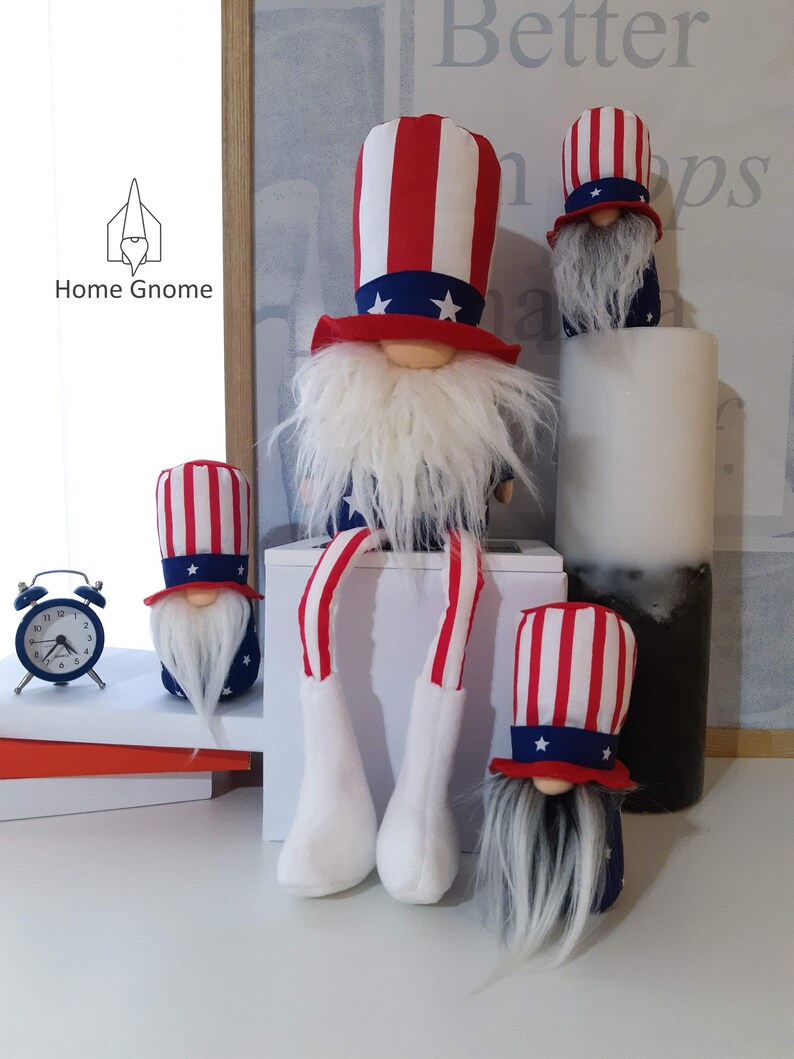 Download American Patriotic Gnome Independence Day Gnomes Uncle Sam ...