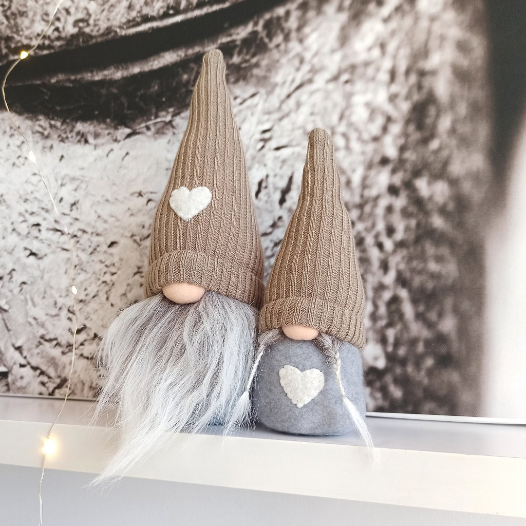 Fall Gnomes Family, Thanksgiving Day Gift, Flowers Gnome, Tomte, Nisse ...