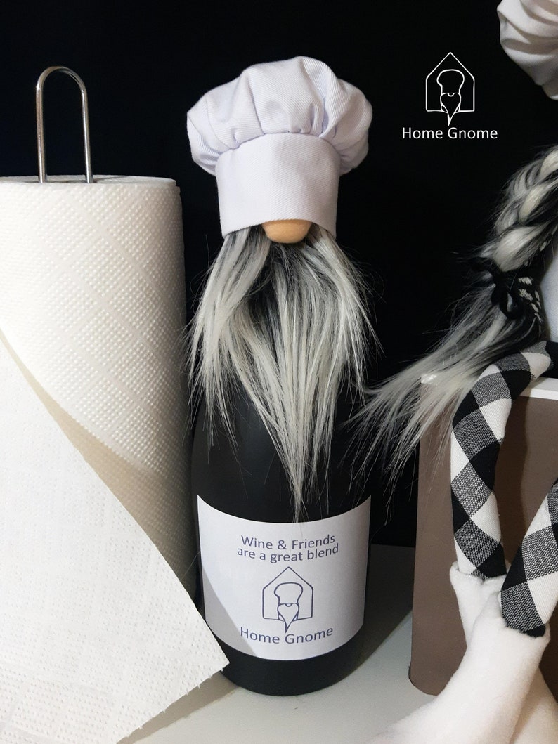 Kitchen Gnome Home Gnomes Modern Farmhouse Home Decor Chef Etsy