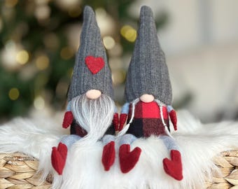 Rustic Christmas Gnomes Holiday Decorations