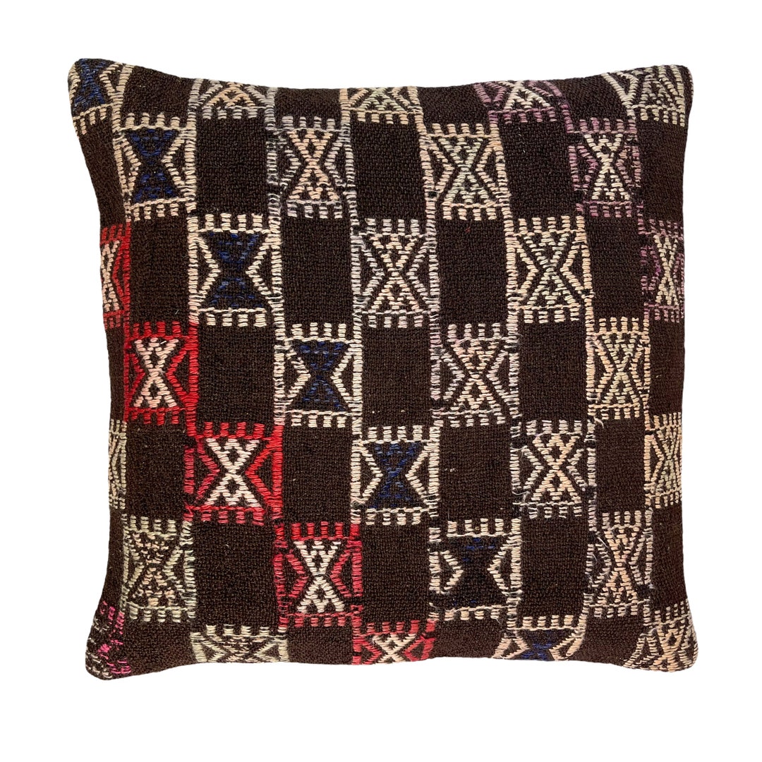 Kilim Pillow 60 X 60 Cm Tapis Kelim Kilim Pillow Cover Etsy