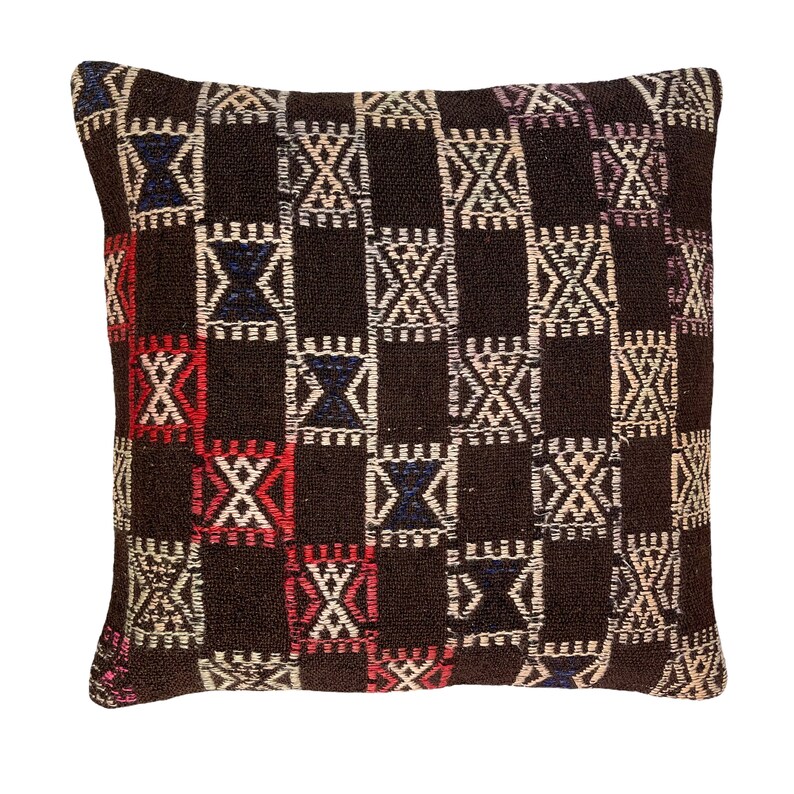 Kilim Pillow 60 X 60 Cm Tapis Kelim Kilim Pillow Cover Etsy