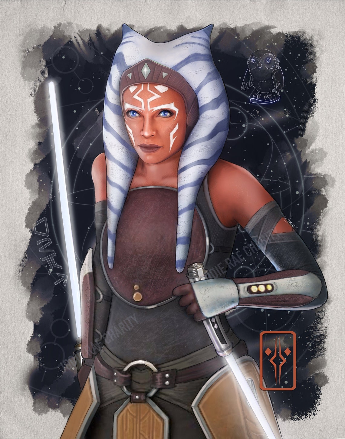 jedi ahsoka tano etsy
