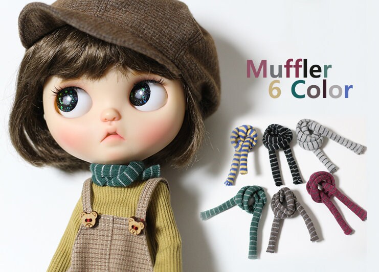 Blythe clothes muffler - Muffler 6color