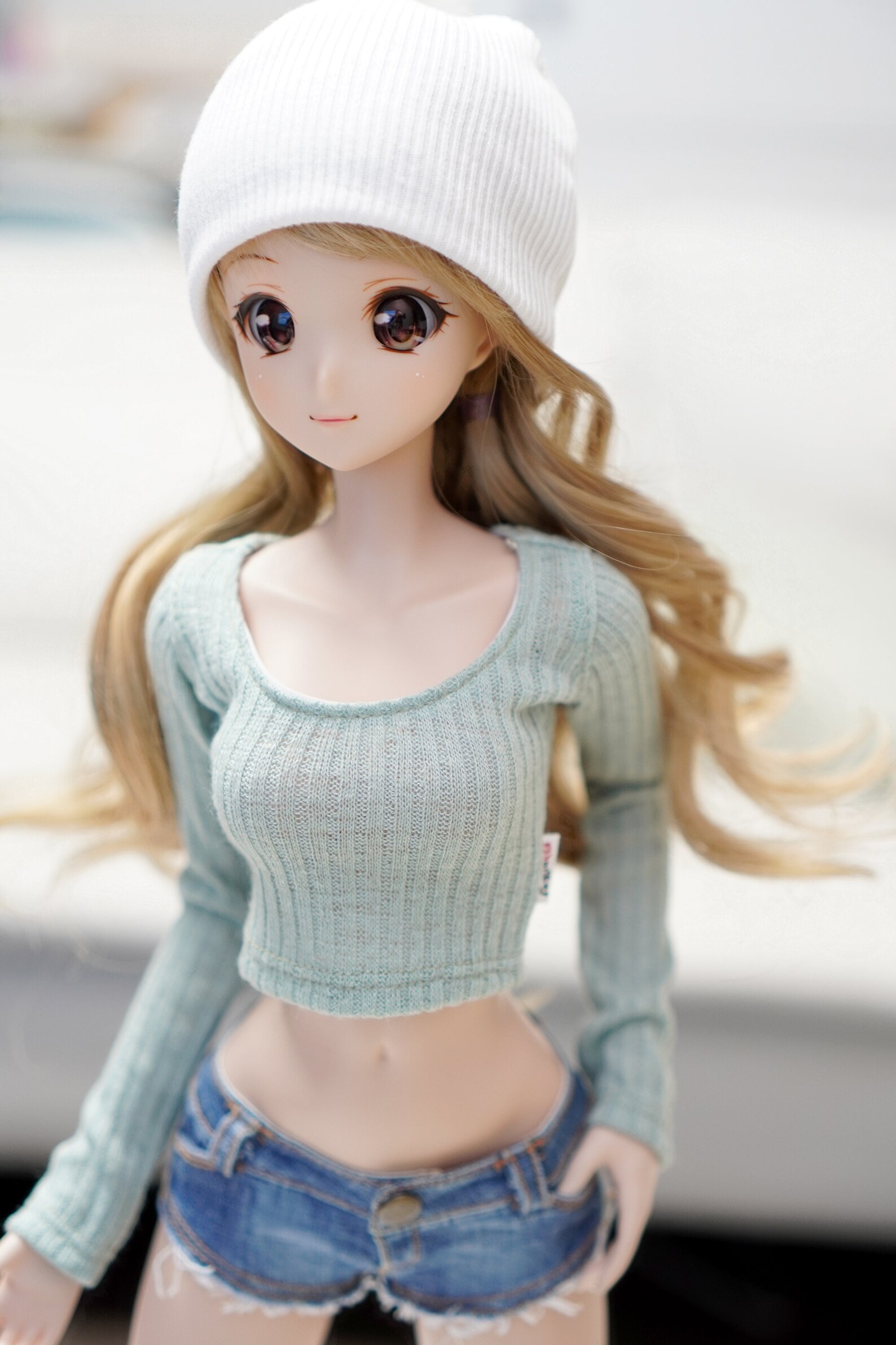 1/3 BJD Sd13 Smart doll clothes Mint long sleeves Crop Etsy