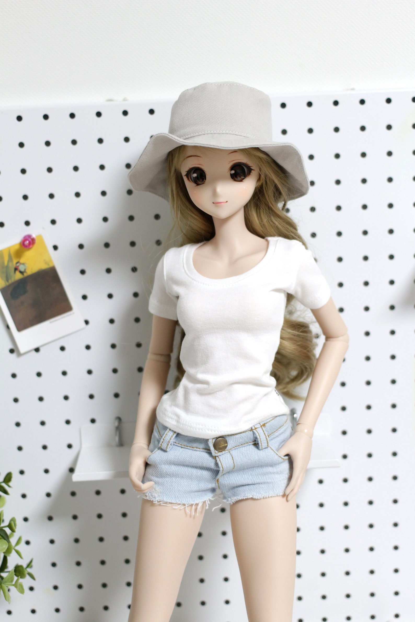 1/3 BJD Smart doll SD13 clothes White Short sleeves T shirt Etsy