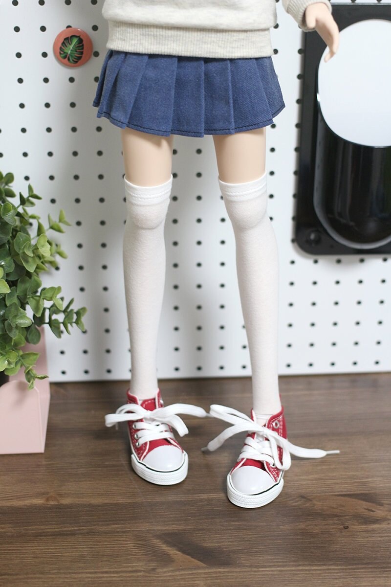 BJD SD Smart doll clothes - White Knee socks