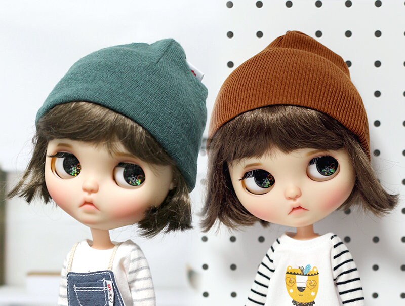 Blythe beanie - Green Camel Beanie 3 colors