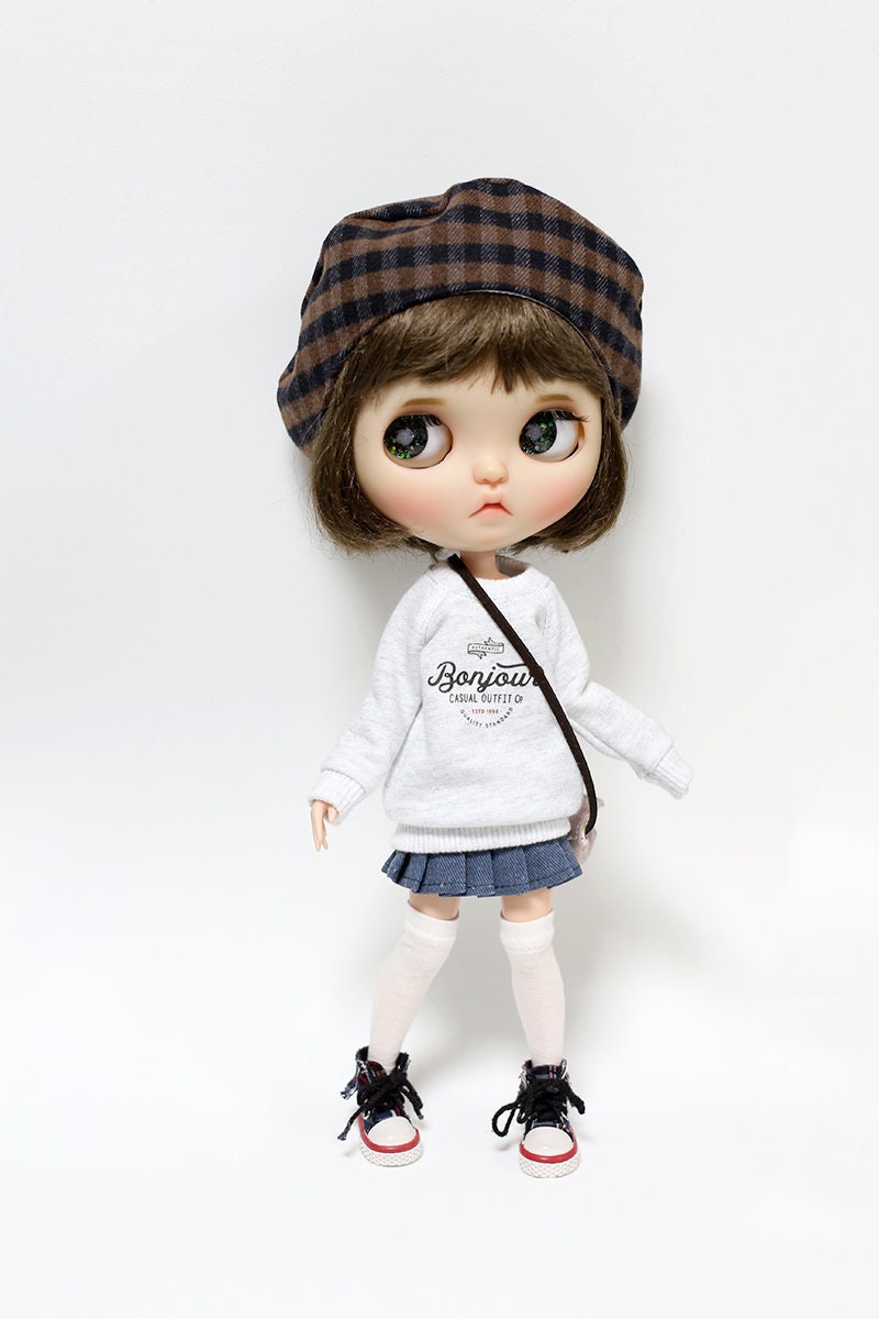 Blythe doll clothes Bonjour MTM T-shirt | Etsy