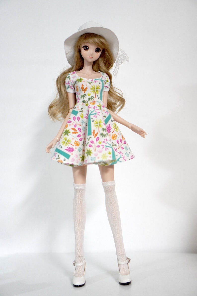 13 Bjd Sd13 Smart Doll Clothes Puff Sleeve Dress Etsy