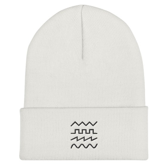【SETUP-EXE】Crystal cubic logo Beanie Pixel Logo Beanie | rawbuhbuh