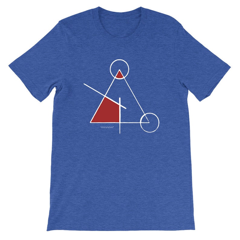 Triangle Vector Geometric Pattern, Abstract Minimalist Pyramid T-shirt ...