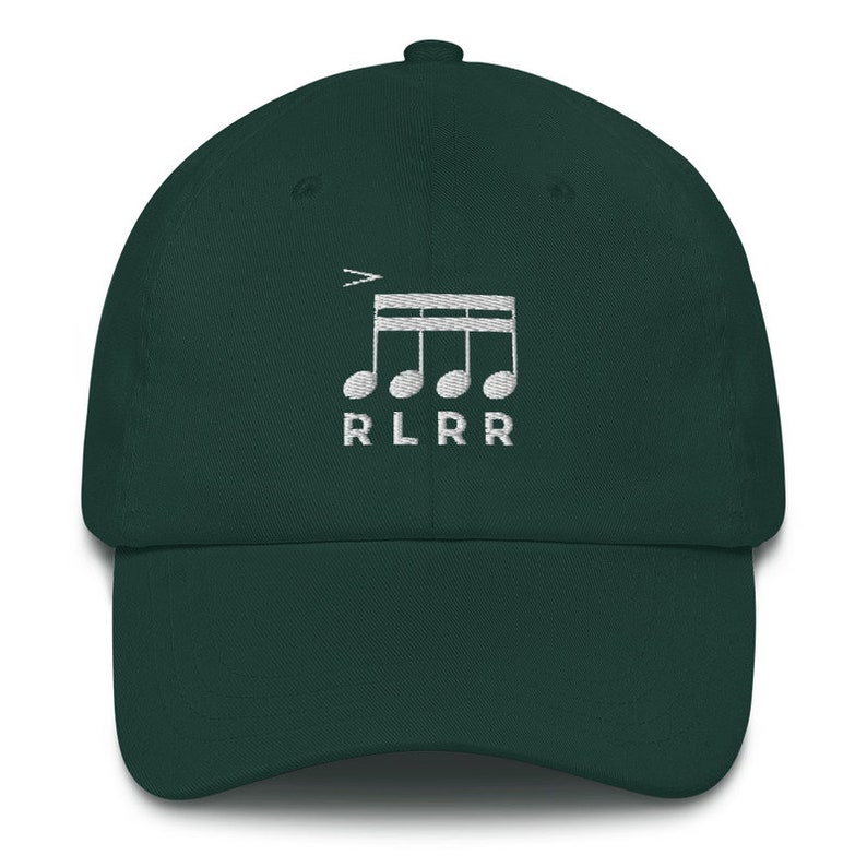 Drummer Gift Embroidered Paradiddle Or Other Drum Rudiment Dad Hat RLRR