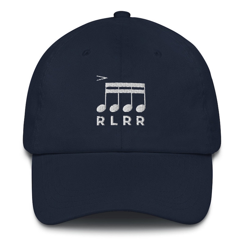 Drummer Gift Embroidered Paradiddle Or Other Drum Rudiment Dad Hat RLRR