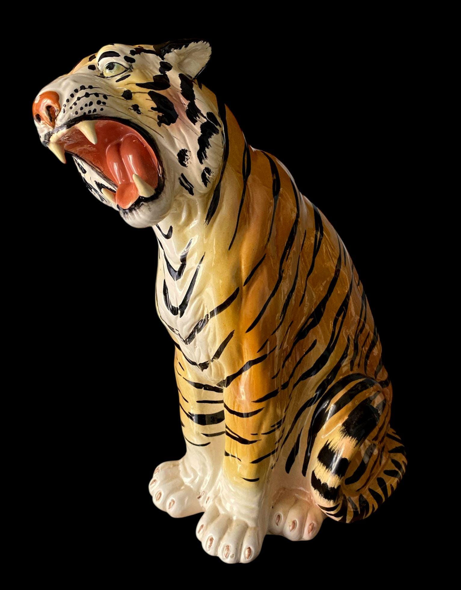 Italy ceramic tiger - Etsy 日本