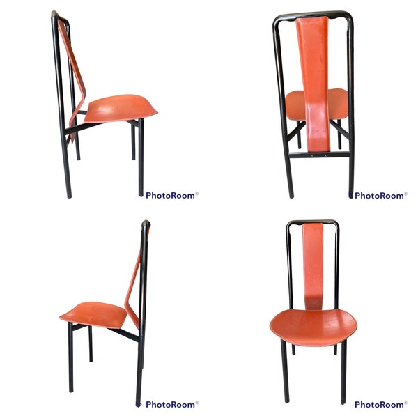 Irma Design Achille Castiglioni for Zanotta Set Of Four Chairs Years 70 Vintage