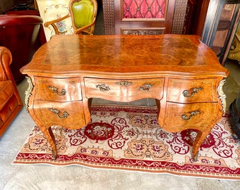 Desk French Style Louis XVI '900 125 CM Secretary Desk