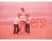 Vintage 1960 39 s Dad Kids Case of Knickerbocker Beer Original Amateur 35MM Slide Transparency Photo