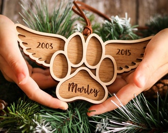 Christmas Personalised Dog Decoration - Tree Decoration