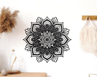Mandala Wall Decor Wooden Art - Home -  Boho, Decoration, Wood, Nature, Living Room, Bedroom