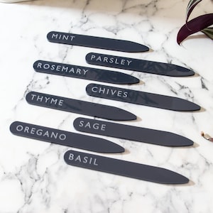 Plant Markers | Seed Markers | Herb Garden | Perspex