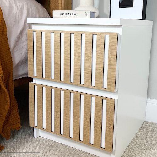 SCALLOP MALM Kit IKEA® Furniture Decor Overlay Panels Etsy