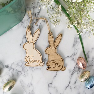 Personalised Easter Bunny Tag image 3