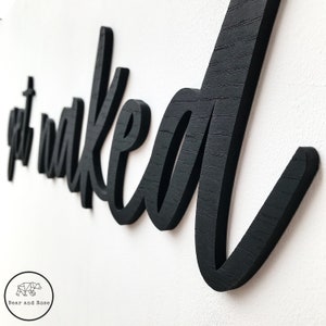 get naked - Bathroom Wooden Wall Plaque - 6mm Thick - Art Home Decoration Personalised Wall image 2