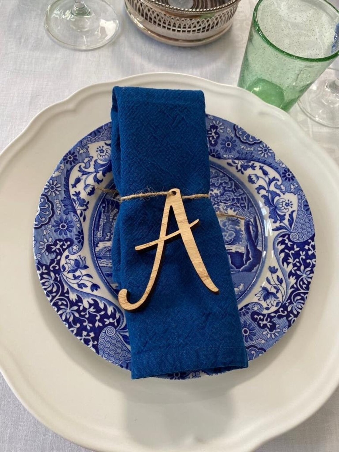 Personalised Initial Place Name/table Decoration Etsy UK