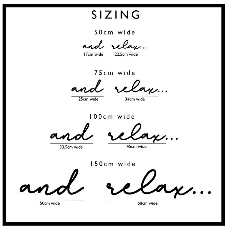 and relax... sign wooden Bathroom Wall Decor - Shower Bath Relaxation image 5