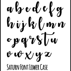 Storage Signs Wooden saturn Font Labels / Tags / Nursery - Etsy
