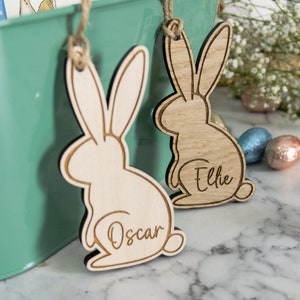 Personalised Easter Bunny Tag image 4