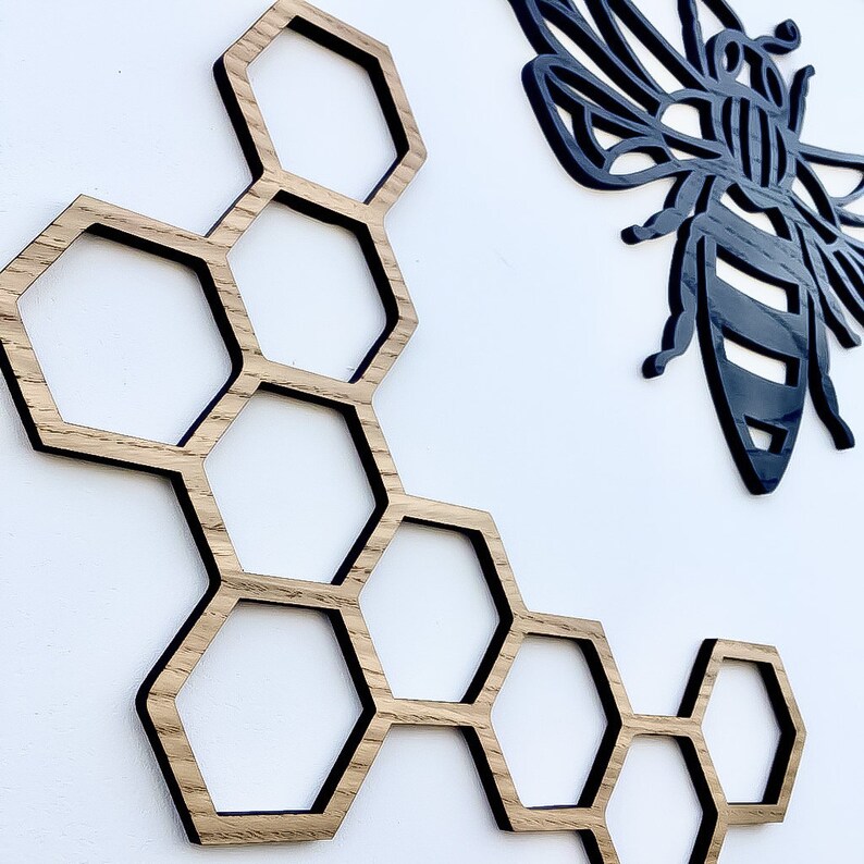 Bee / Manchester Bee Wooden Wall Art Home Nursery Etsy