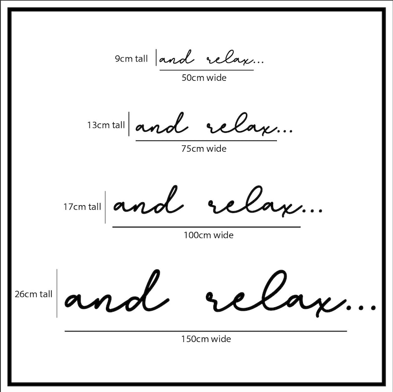 and relax... sign wooden Bathroom Wall Decor - Shower Bath Relaxation image 4
