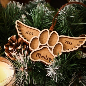 Christmas Personalised Dog Decoration Tree Decoration image 6
