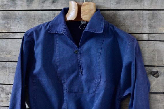French vintage fisherman's jacket. French naval. F