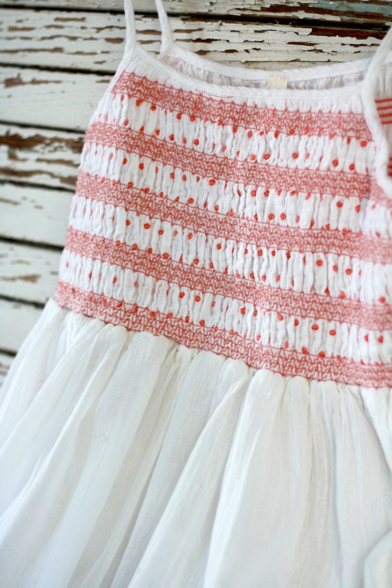Dress 10 years Clothes 9 years Smock dress girl French girl blouse Indian shirt French white dress Bohemian blouse 9-10 years