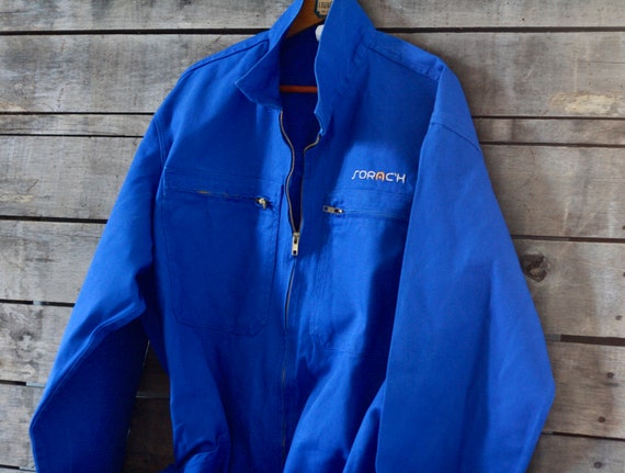 Size unisex L or XL French blue workwear. Work ove
