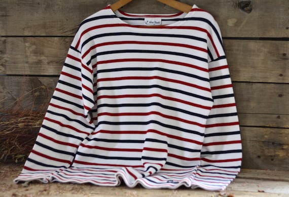 UNISEX French shirt sailor French naval French m