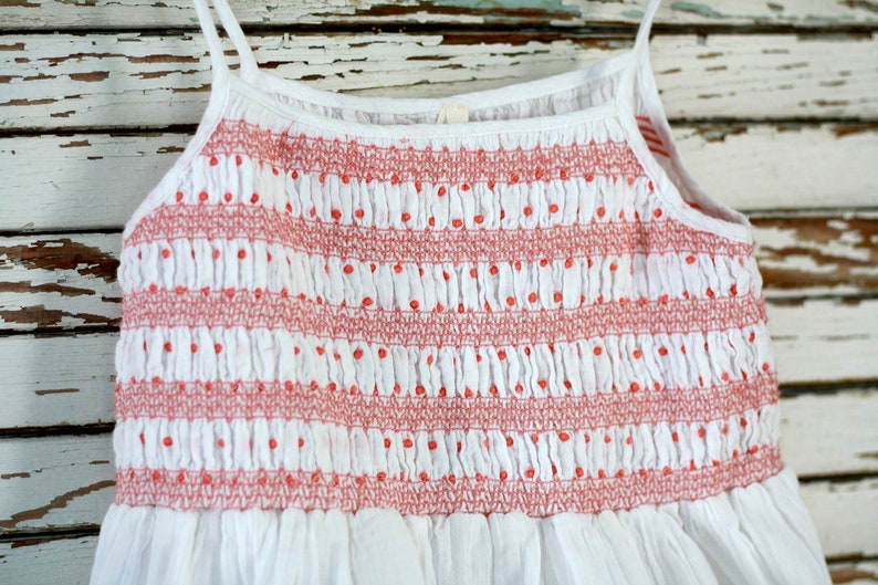 Dress 10 years Clothes 9 years Smock dress girl French girl blouse Indian shirt French white dress Bohemian blouse 9-10 years