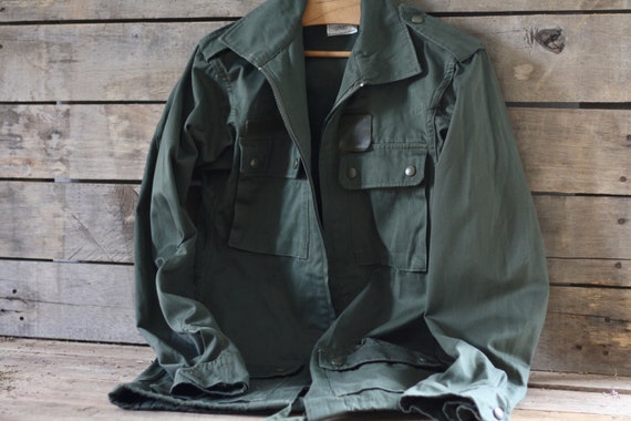 Unisex Never Used French vintage military jacket 8
