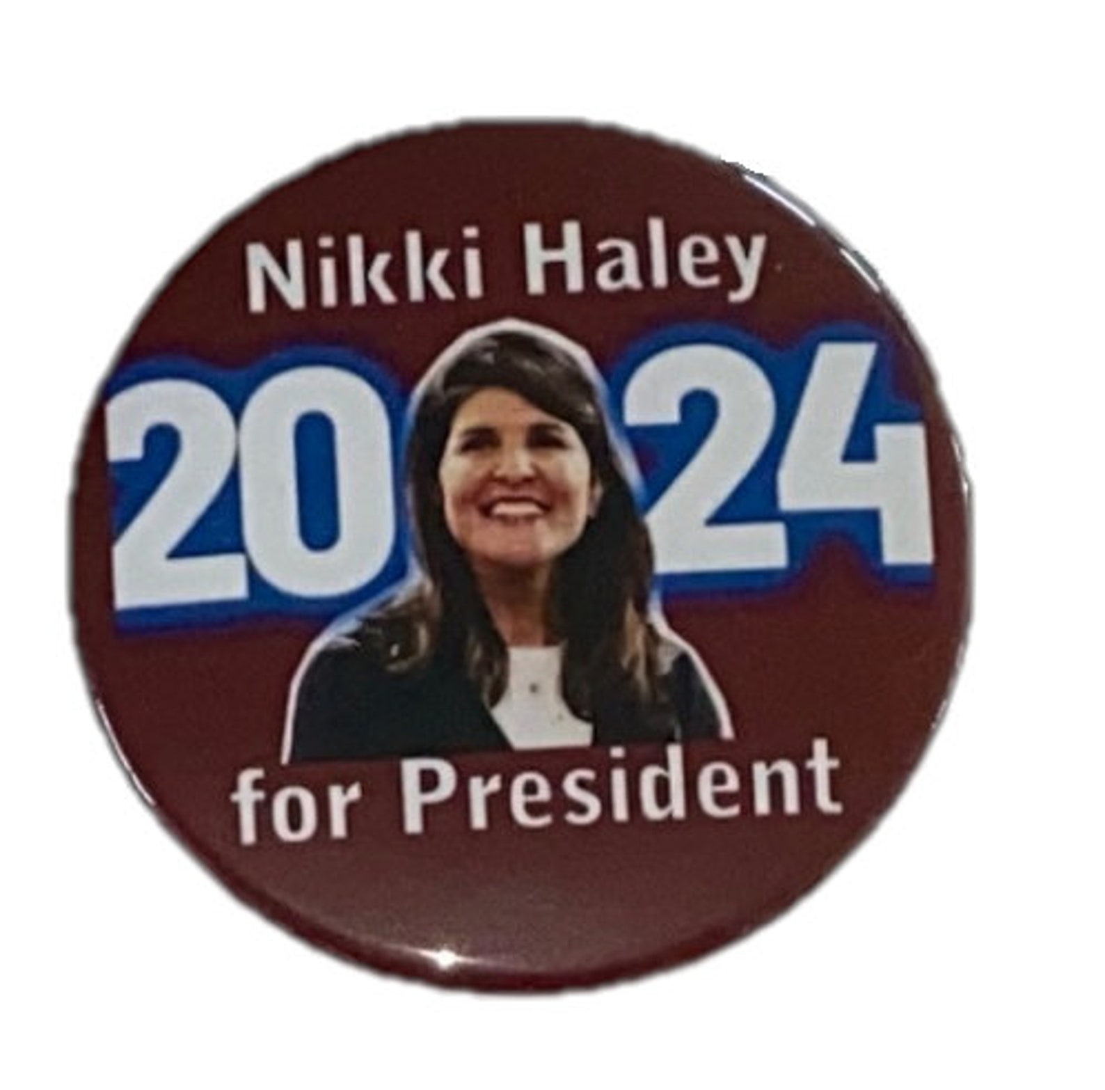 Nikki Haley 2024 Buttons Nikki Haley for President Pins Set of 8 2.25